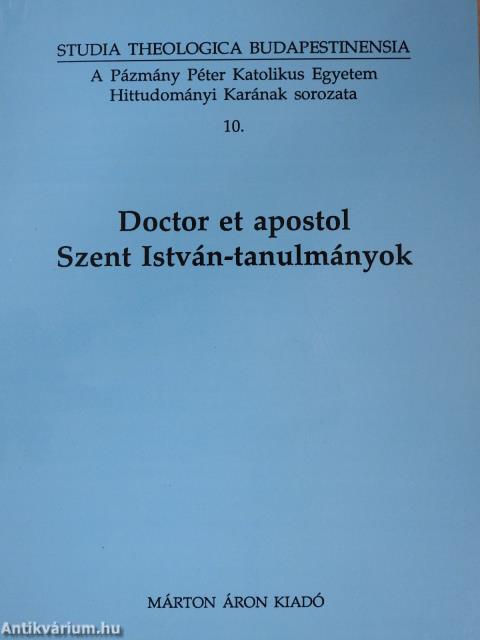 Doctor et apostol (dedikált példány)