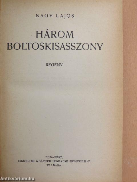 Három boltoskisasszony