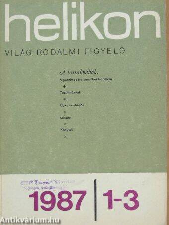 Helikon 1987/1-3.