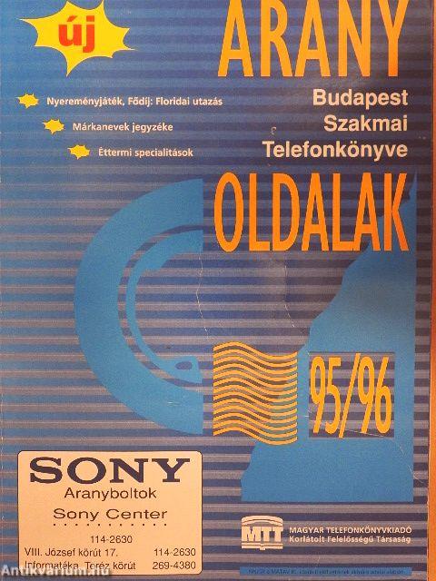 Arany oldalak - Budapest 95/96