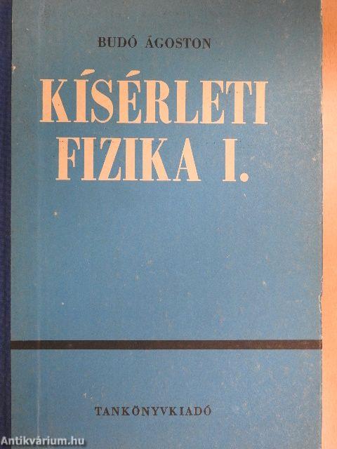 Kísérleti fizika I.