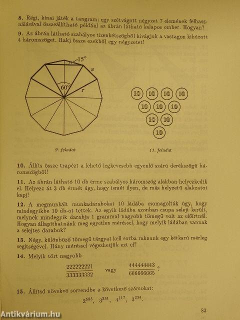 Matekversenyre készülök