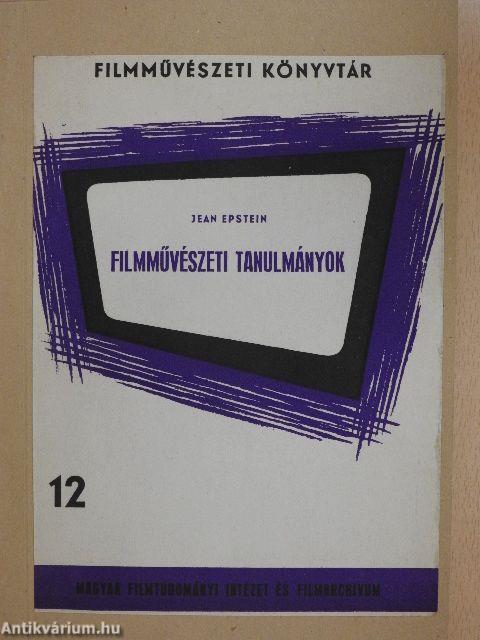 Filmművészeti tanulmányok