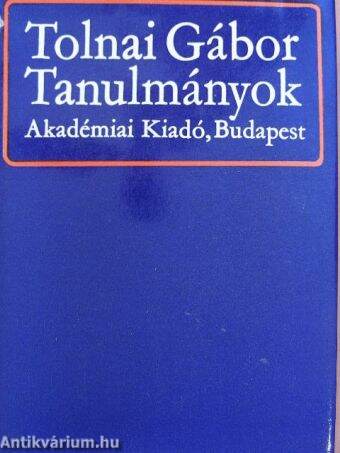 Tanulmányok