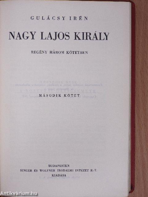 Nagy Lajos király I-III.