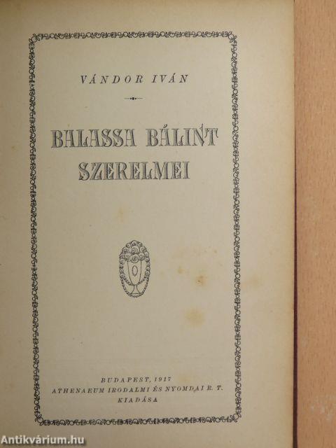 Liselotte/Balassa Bálint szerelmei