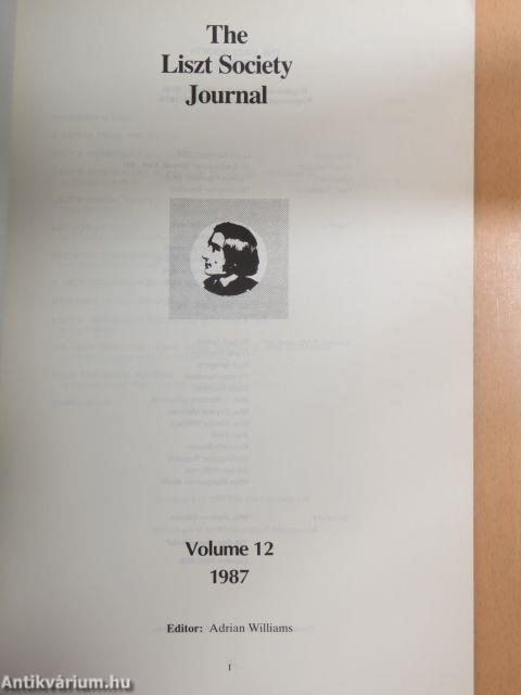 The Liszt Society Journal 12.