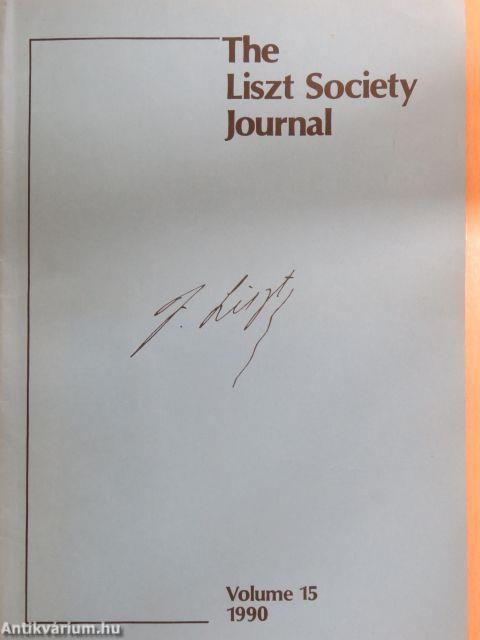 The Liszt Society Journal 15.