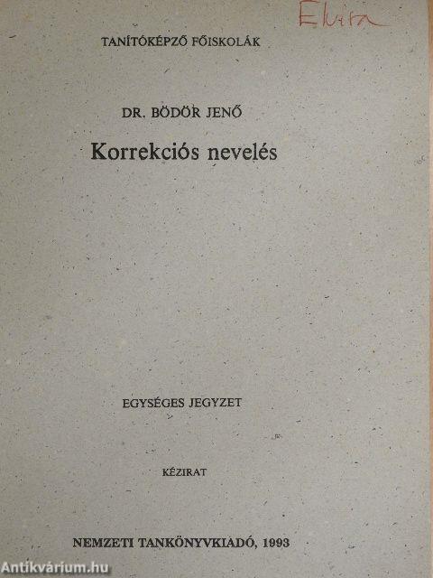 Korrekciós nevelés