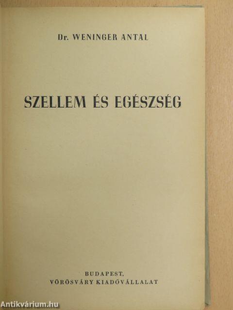 Szellem és egészség