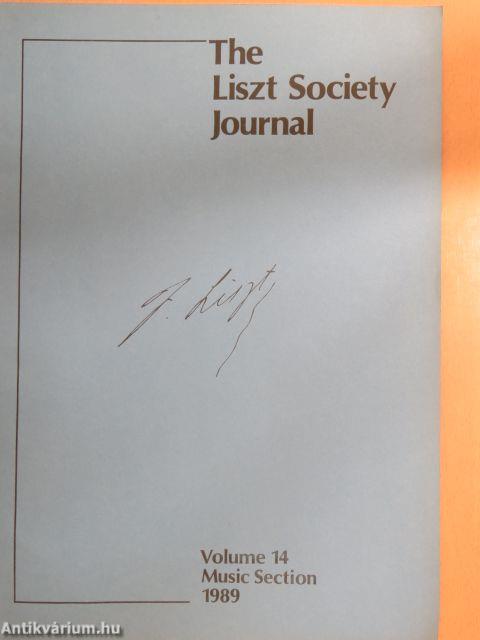 The Liszt Society Journal 14. - Music Section