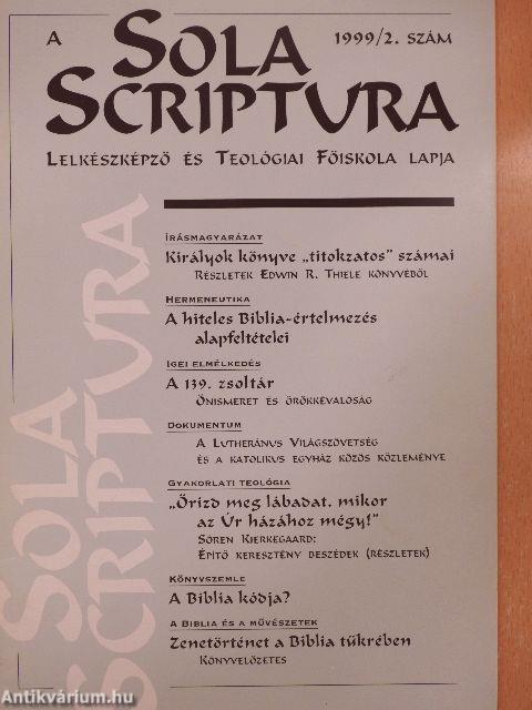 Sola Scriptura 1999/2.