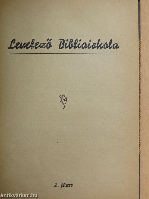 Levelező Bibliaiskola 1-7.