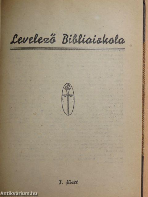 Levelező Bibliaiskola 1-7.