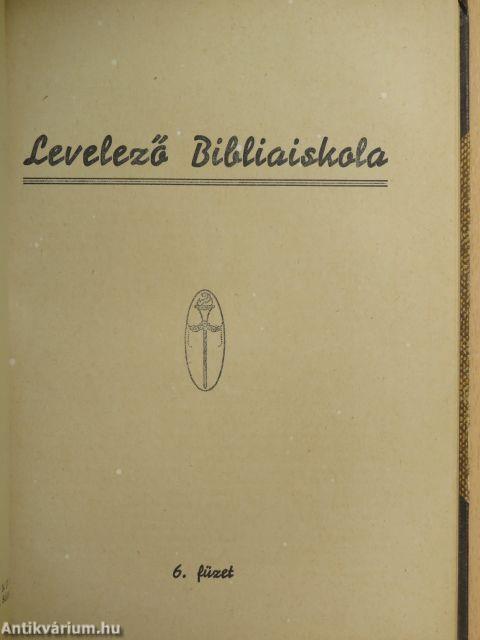 Levelező Bibliaiskola 1-7.