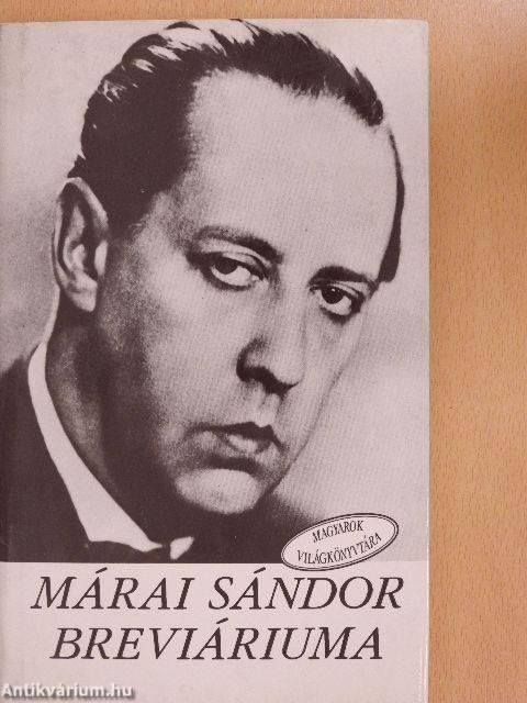 Márai Sándor breviáriuma