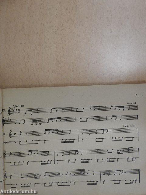 Szolfézs példatár - Alsófok II.