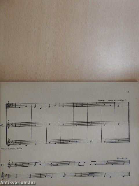 Szolfézs példatár - Alsófok II.