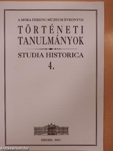 Történeti Tanulmányok 4.