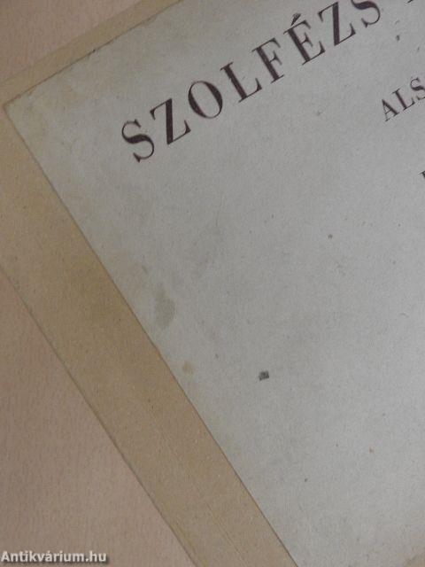 Szolfézs példatár - Alsófok I.