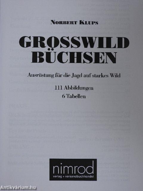 Grosswild Büchsen