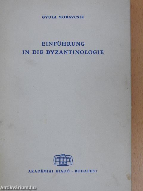 Einführung in die Byzantinologie