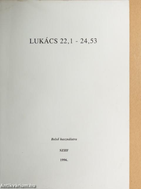 Lukács 22,1-24,53