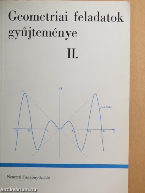 Geometriai feladatok gyűjteménye II.