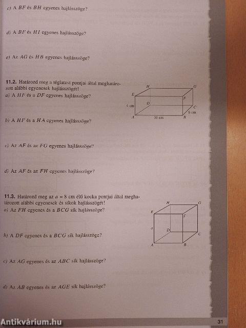 Matematika gyakorló feladatlapok 12.