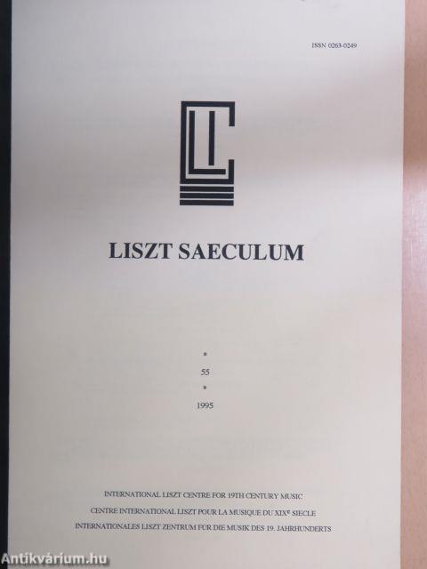 Liszt Saeculum 55/1995