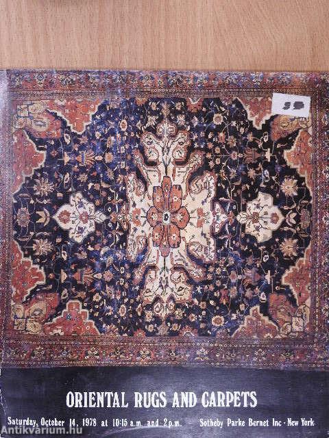 Oriental Rugs and Carpets