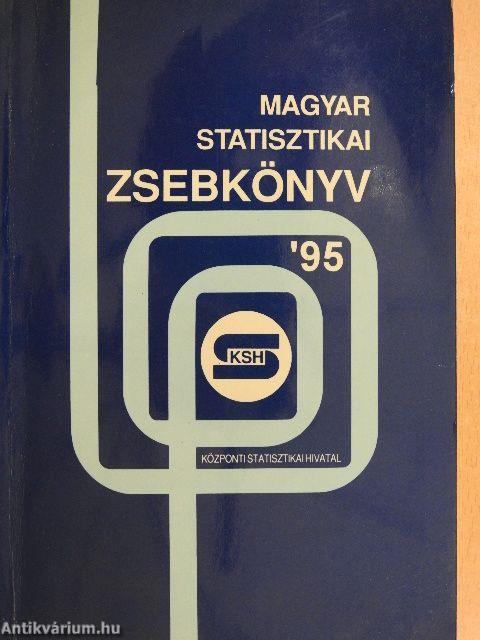 Magyar statisztikai zsebkönyv 1995.