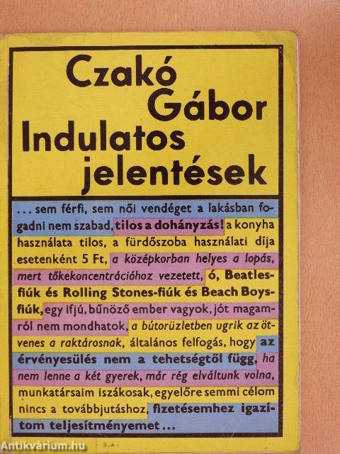 Indulatos jelentések