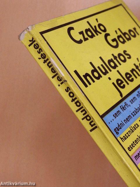 Indulatos jelentések