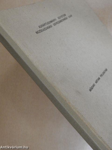 Műszaki hőtan példatár