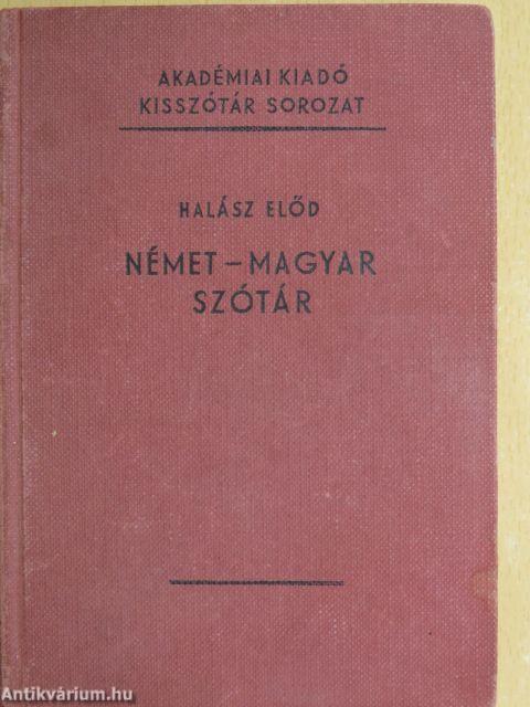 Német-magyar szótár