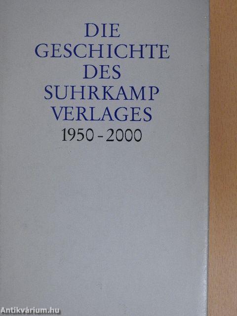 Die Geschichte des Suhrkamp Verlages