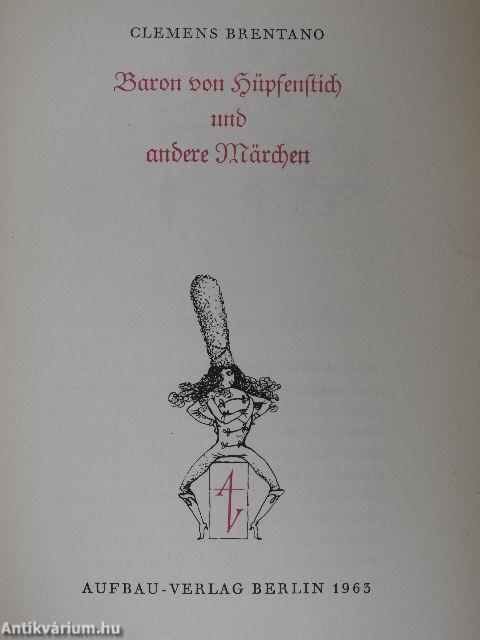 Baron von Hüpfenstich und andere Märchen