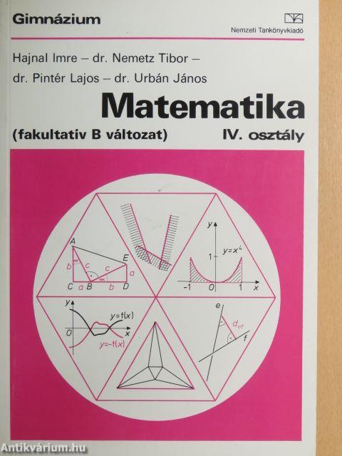 Matematika IV.