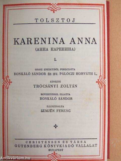 Karenina Anna I-IV.