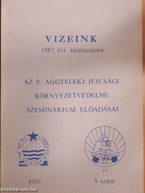 Vizeink 1987. évi különszáma 