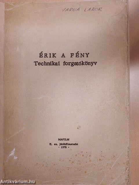 Érik a fény