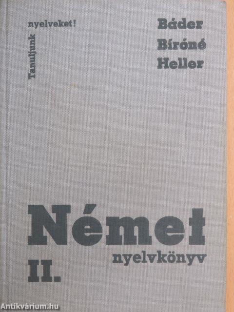 Német nyelvkönyv II.