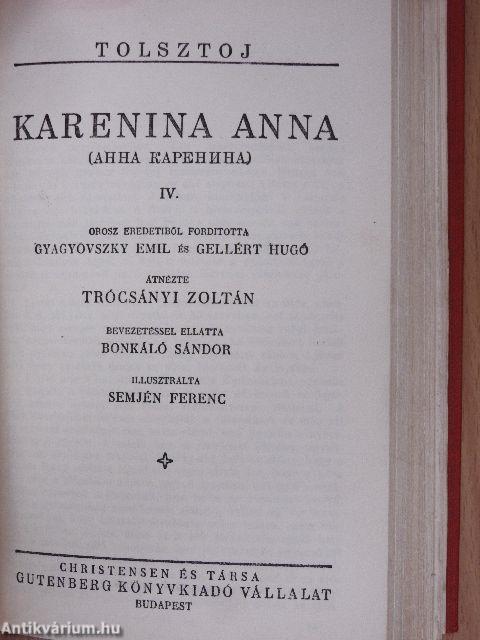 Karenina Anna I-IV.