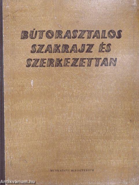 Bútorasztalos szakrajz és szerkezettan