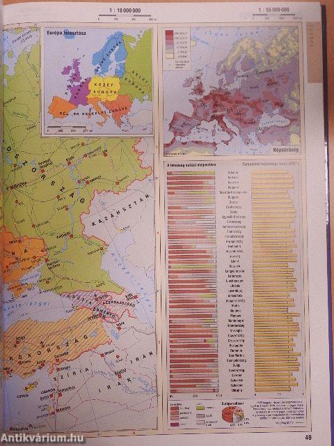 Képes földrajzi atlasz középiskolásoknak