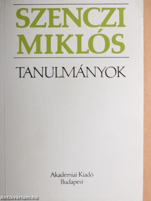 Tanulmányok