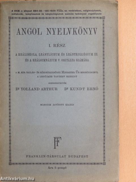 Angol nyelvkönyv I.