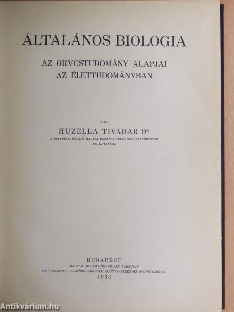 Általános biologia