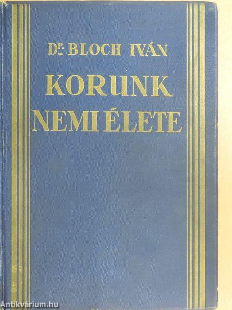 Korunk nemi élete